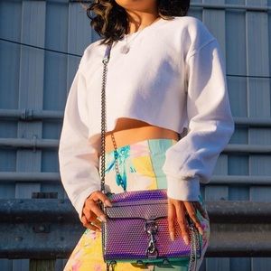 Rebecca Minkoff hologram crossbag